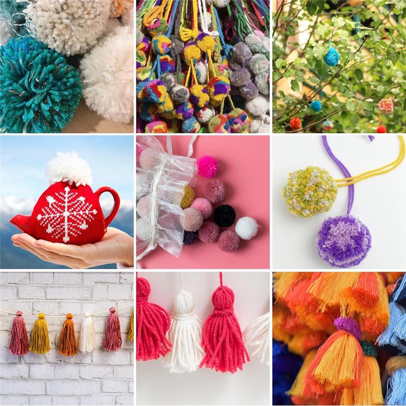 AT21-Pom Yapma Seti, İplik Kes - Pom Pom Maker Tool incelemesi ve fiyatı