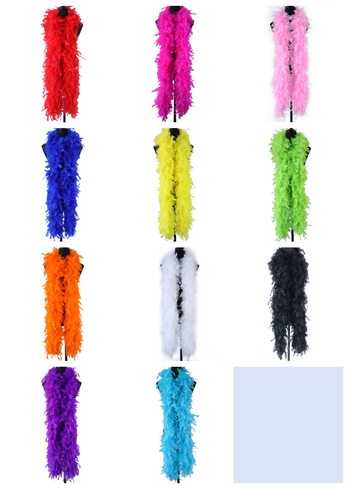 2m 90g Türkiye Tüyü Boa Marabu - Feather Trim Marabou incelemesi ve fiyatı