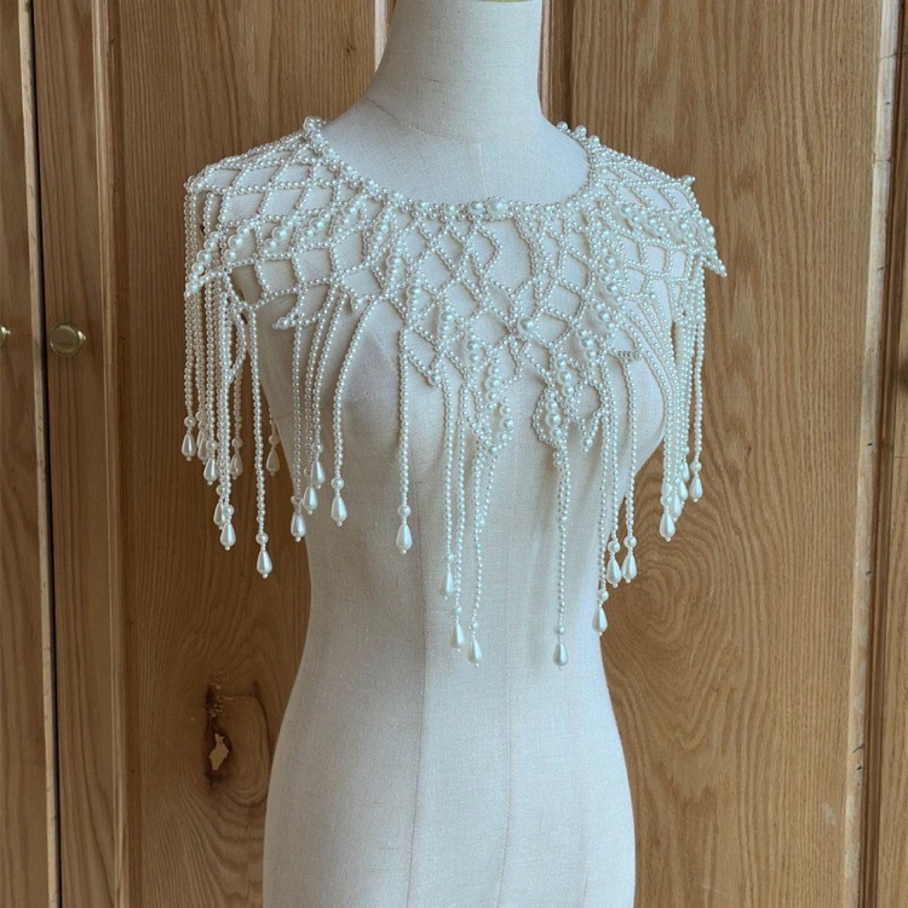El Yapımı İnci Katmanlı Vücut  - Pearl Trim Chain incelemesi ve fiyatı