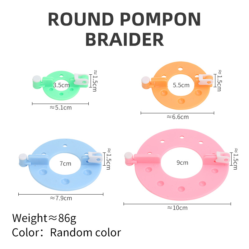 El yapımı iplik topu makinesi, - Pom Pom Maker Tool incelemesi ve fiyatı