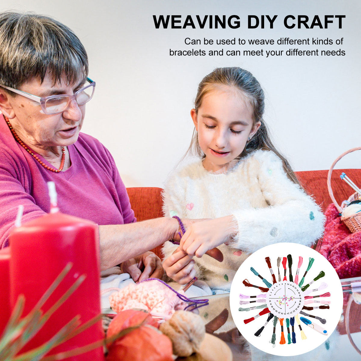 Dostluk Bilekliği Yapım Seti,  - Embroidery Craft incelemesi ve fiyatı